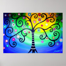 ARBRE DE LA VIE AFFICHE