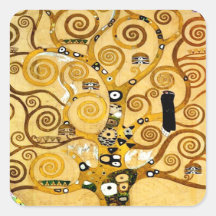 Arbre de la vie sticker carré