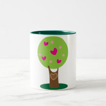 arbre de l'amour tasses