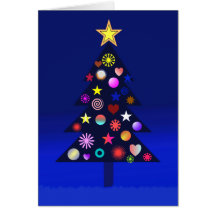 Arbre de Noël Carte