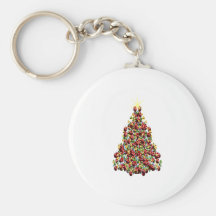 Arbre de Noël d'ornement Porte-clefs