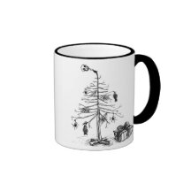 Arbre de Noël gothique Mug