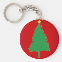 Arbre de Noël Keychain Porte-clés