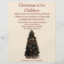 Arbre de Noël - TOUT LE texte peut être changé Tract Personnalisé