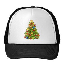 Arbre de Noël vert Casquette