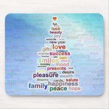 Arbre de souhait tapis de souris