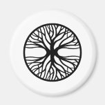 Arbre de tatouage de la vie magnets