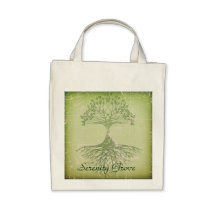 Arbre de verger de sérénité de sac fourre-tout à l