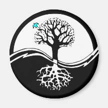 Arbre de Yin Yang Aimants