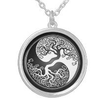 Arbre de Yin Yang Collier