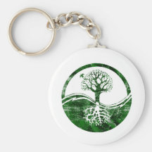 Arbre de Yin Yang Porte-clé