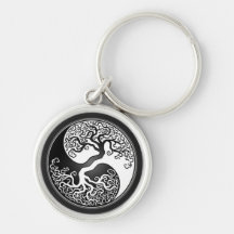 Arbre de Yin Yang Porte-clés