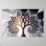 Arbre d'hiver affiches