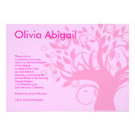 Arbre d'invitation de bat mitzvah du bonbon 16 à r