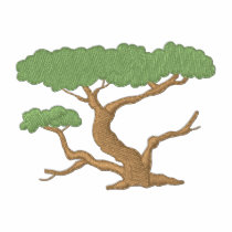 Arbre d'ombrage polos brodés