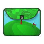 Arbre et pré, douille de Macbook Poche Pour Macbook Pro