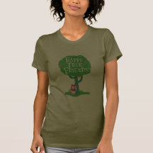 Arbre heureux t-shirts