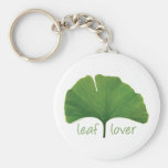 Arbre Hugger, amant de feuille - Ginkgo Porte-clé