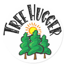 Arbre Hugger - customisé autocollants