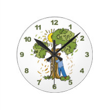 Arbre Hugger Horloges