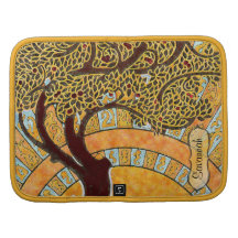 Arbre personnalisé de remous d'art de poster vinta agenda