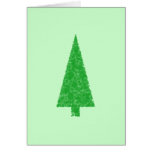 Arbre vert. Noël, sapin, arbre à feuillage persist Carte De Vœux