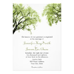 Arbres 2 de ressort - invitations de mariage invitations