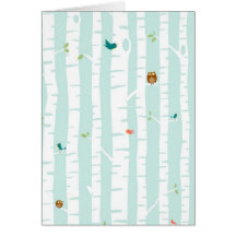 Arbres au printemps cartes