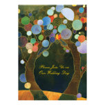 Arbres d'amour dans des invitations formels artist