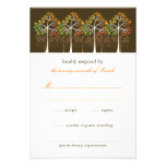 arbres d'automne d'automne de fatfatin épousant la invitations personnalisables