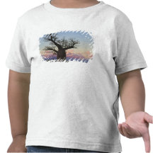 Arbres de baobab, Berenty, Toliara, Madagascar T-shirts