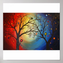Arbres de la vie affiche