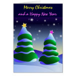 arbres de Noël Cartes