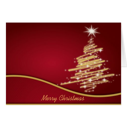 arbres de Noël Cartes De Vœux