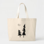 arbres de Noël de b&w Sac
