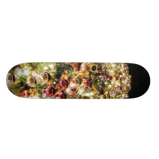 Arbres de Noël Orniments Skateboard Customisable