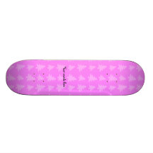 Arbres de Noël rose-clair Plateaux De Skateboards Customisés