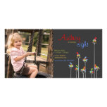 arbres de point de fatfatin + Invitation mignon d' Cartes Avec Photo