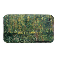 Arbres et broussaille, 1887 coques iPhone 3 Case-Mate