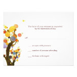 Arbres lunatiques RSVP blanc (4.25x5.5) de BridalH Bristol