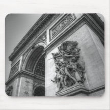Arc de Triomphe b/w Tapis De Souris