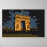 Arc de Triomphe Affiche