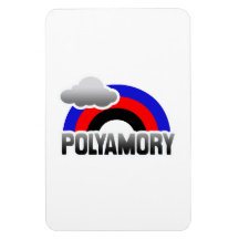ARC-EN-CIEL DE POLYAMORY MAGNETS EN VINYLE
