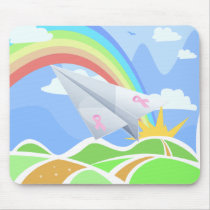 Arc-en-ciel d'espoir tapis de souris