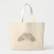 Arc-en-ciel fourre-tout sacs en toile