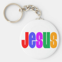 Arc-en-ciel Jésus Porte-clé