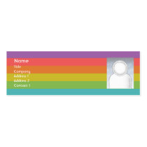 Arc-en-ciel - maigre cartes de visite