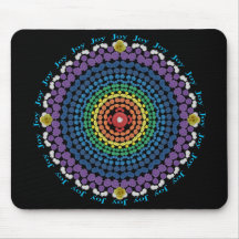 Arc-en-ciel Mousepad 1 de Jouful Tapis De Souris