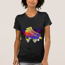 Arc-en-ciel Rollerskates T-shirts