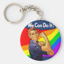 Arc-en-ciel Rosie Porte-clefs